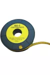 ELMARK belehúzható kábeljelöl, EC-1-N, 2.6-4.2mm2 /N/ (1000db/tekercs)