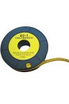 ELMARK belehúzható kábeljelöl, EC-1-P, 2.6-4.2mm2 /P/ (1000db/tekercs)