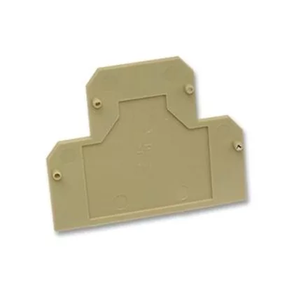 ELMARK ipari sorozatkapocs véglemez DDTB4/5N-hez, szürke