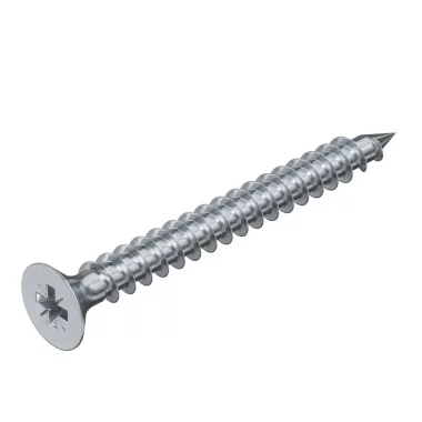 OBO 3192172 4759 3.5x50 Sprint Csavar süllyesztettfejű, kereszthornyos 3,5x50mm acél galvanikusan horganyzott, sárgára passziválva