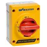   Katko tokozott főkapcsoló, 4P, 16A, 130x96x106mm, 690V, IP66