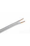 H03VH-H 2x0,75mm2 Köpeny nélküli sodrott rézvezeték 300/300V fekete