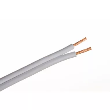 H03VH-H 2x0,75mm2 Köpeny nélküli sodrott rézvezeték 300/300V fekete