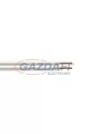 H03VH-H 2x1mm2 Köpeny nélküli sodrott rézvezeték 300/300V fehér