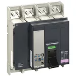   SCHNEIDER 33566 NS 1250 N 4P fix kézi vezérlésű készülék mellső csatlakozás Micrologic 5.0