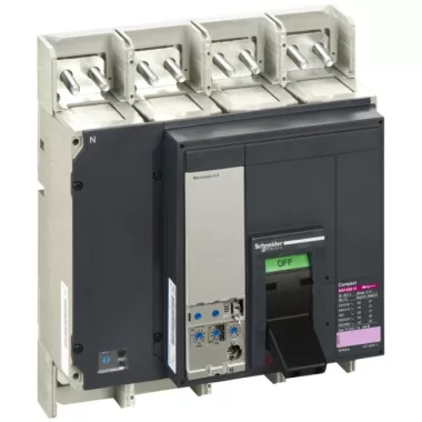 SCHNEIDER 33571 NS 1600 H 4P fixed manual control device front connection Micrologic 5.0 SCHNEIDER 33571 NS 1600 H 4P fixed manual control device front connection Micrologic 5.0