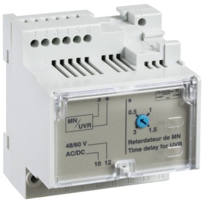 SCHNEIDER 33681 Késleltető egység MN állítható 100/130 V AC/DC