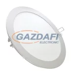   COMMEL 337-101 LED panel süllyesztett, 18W, 1700lm, 2700K, Ø225mm, kerek, 240V