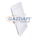   COMMEL 337-203 LED panel süllyesztett 18W, 1700lm, 6500K, 225x225mm, szögletes, 240V