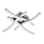 Eglo 34021 LED fali/mennyezeti 4x6W nikkel/fehér Cabezas