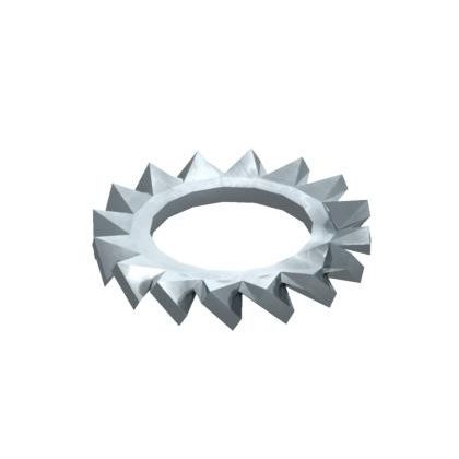   OBO 3404056 DIN 6798 A M5 G Fogazott Alátét M5 galvanikusan horganyzott acél