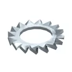   OBO 3404080 DIN 6798 A M8 G Fogazott Alátét M8 galvanikusan horganyzott acél