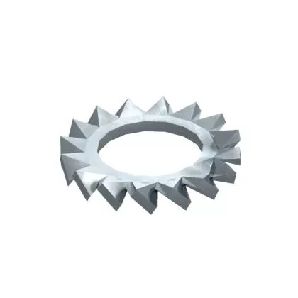   OBO 3404331 DIN 6798 M6 VA Fogazott Alátét M6 rozsdamentes acél