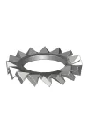 OBO 3404372 DIN 6798 M6 4401 Fogazott Alátét M6