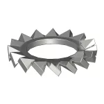 OBO 3404372 DIN 6798 M6 4401 Fogazott Alátét M6