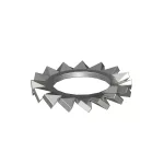 OBO 3404377 DIN 6798 M8 4401 Fogazott Alátét M8