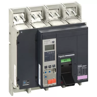 SCHNEIDER 34418 NS 1600 N 4P fixed manual control unit front connection Micrologic 2.0E SCHNEIDER 34418 NS 1600 N 4P fixed manual control unit front connection Micrologic 2.0E