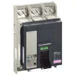  SCHNEIDER 34432 NS 1250 N 3P fixed manual control unit front connection Micrologic 5.0E