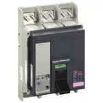   SCHNEIDER 34433 NS 1250 H 3P fix kézi vezérlésű készülék mellső csatlakozás Micrologic 5.0E