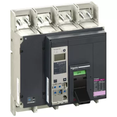 SCHNEIDER 34439 NS 1600 H 4P fixed manual control unit front connection Micrologic 5.0E SCHNEIDER 34439 NS 1600 H 4P fixed manual control unit front connection Micrologic 5.0E