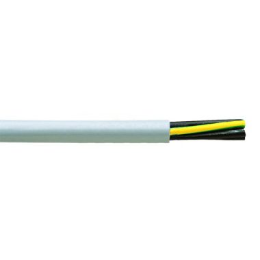 H05VV5-F 3x1mm2 Cablu de comanda cu ​​manta rezistent la ulei, PVC 300 / 500V gri