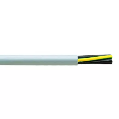 H05VV5-F 7x1mm2 Vezérlõkábel olajálló köpennyel, PVC 300/500V szürke
