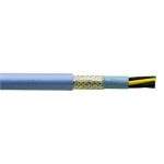   H05VVC4V5-K 4x0,75mm2 Shielded control cable, oil resistant, PVC 300/500V gray