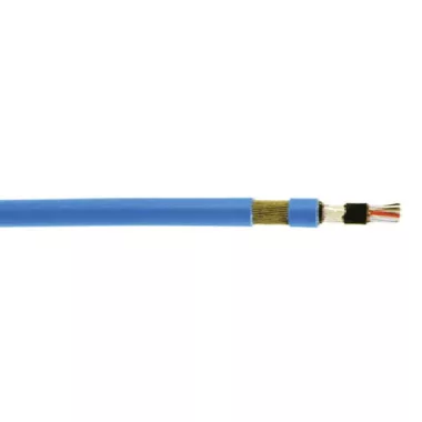 RE-2Y(St)YSWAY-fl 4x2x1,3mm2 PiMF Páncélozott, erenként és közösen is árnyékolt műszerkábel RM 300/500V fekete