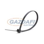 COMMEL 365-132 kábelkötegelő,7,5x250mm, fekete, 100 db