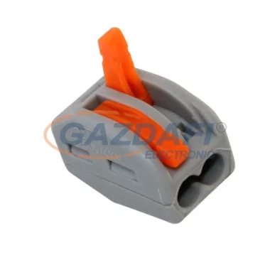 COMMEL 365-451 csatos vezetékösszekötő, 2 vezetékes, 0.08-2.5(4)mm2, 32A, 10 db