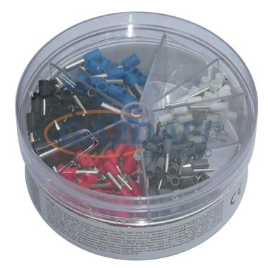 COMMEL 365-701 szigetelt érvéghüvely készlet