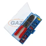 COMMEL 365-751 krimpelő fogó készlet, dobozban