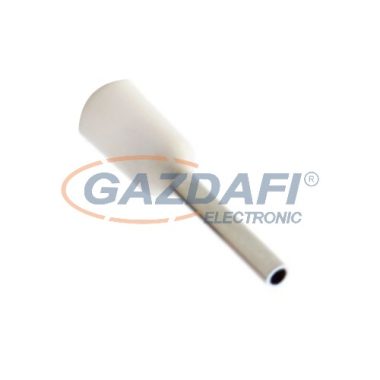 COMMEL 365-801 szigetelt érvéghüvely, fehér, 075mm2