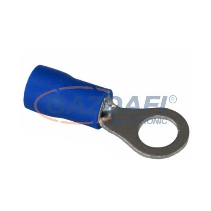   COMMEL 365-884 szigetelt ónozott réz saru készlet 1,5-2,5mm2 kék, átmérő: 5,3mm