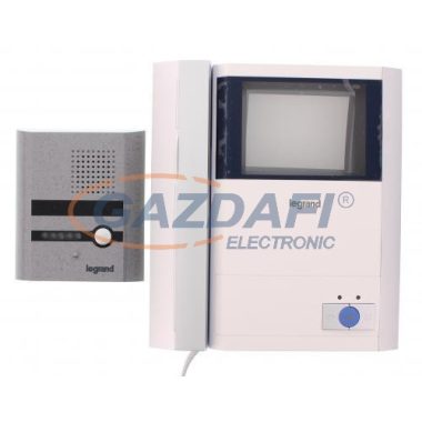 LEGRAND 369050 kaputelefon szett videó, fekete-fehér, 4+2 vezetékes