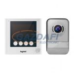   LEGRAND 369060 kaputelefon szett, videó fekete-fehér, 4+2 vezetékes, kihangosítós