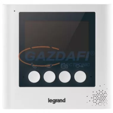 LEGRAND 369115 kiegészítő 2 vezetékes 4,3"-os beltéri egység