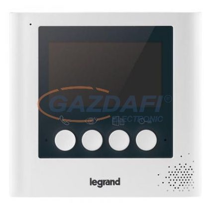 LEGRAND 369115 kiegészítő 2 vezetékes 4,3"-os beltéri egység