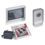   LEGRAND 369320 2-wire color video intercom set, 1 or 2 apartments, with 7" touch screen indoor unit