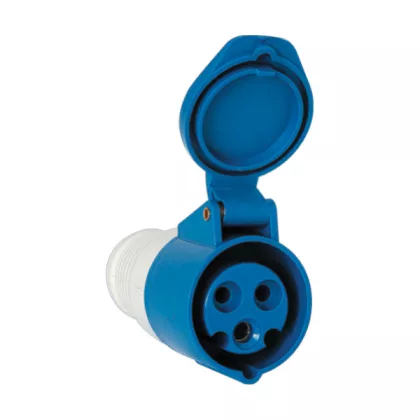 ELMARK ipari leng dugalj, 400V, 16A, 1P+N+E, IP44