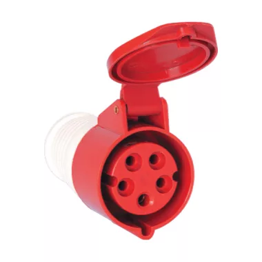 Priza ELMARK industriala, 400V, 32A, 3P + N + E, IP44