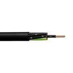 YSLY-Jz 4x2,5mm2 Cablu comanda 0,6 / 1kV negru