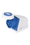 ELMARK falra szerelhet ipari dugalj, 32A, 1P+N+E, 230V, IP67