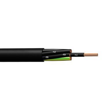 YSLY-Oz 2x1mm2 Cablu comanda 0,6 / 1kV negru