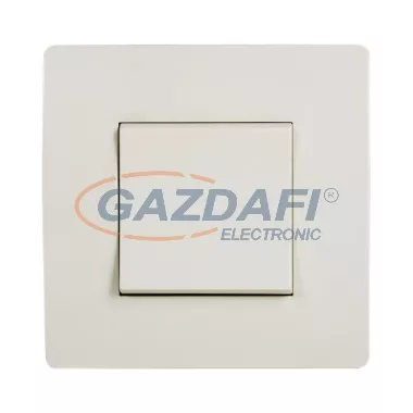 ELMARK "Basic" kétpólusú kapcsoló, krém