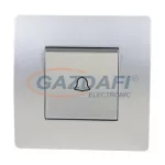 ELMARK "Basic" nyomókapcsoló csengjellel, ezüst