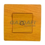   ELMARK "Basic" nyomókapcsoló csengjellel, körtefa