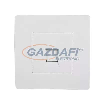   ELMARK "Basic" Informatikai csatlakozó aljzat RJ45, fehér