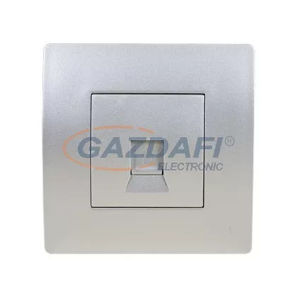   ELMARK "Basic" Informatikai csatlakozó aljzat RJ45, ezüst