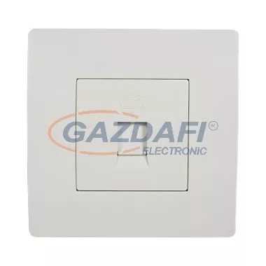 ELMARK "Basic" Telefon csatlakozó aljzat RJ11, krém